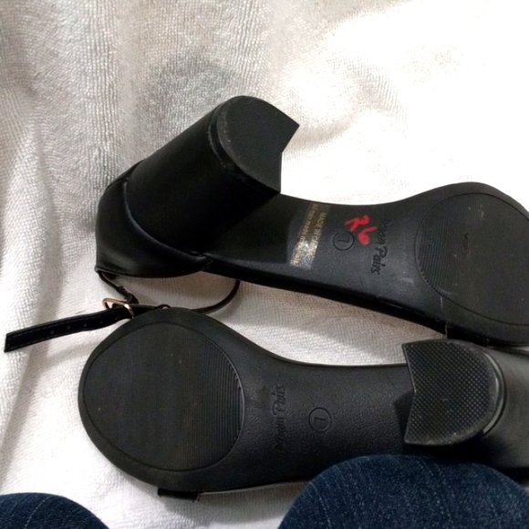 Dream Pairs Chunky heal,Ankle Strap, Open Toe Sandals 3" heel, Sz 7 - Picture 6 of 8